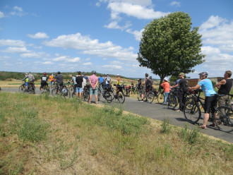 Foto von Matthias Hartmann von der Flurfahrt des Heimat- und Geschichtsvereins Steinfeld-Hausen-Waldzell