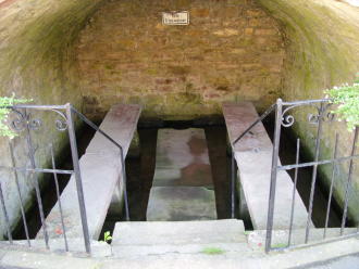 Bild vom Inneren des Waschkellers